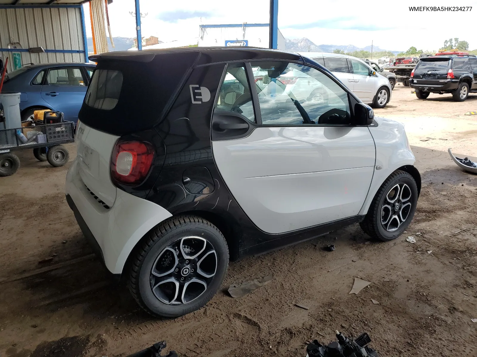 2017 Smart Fortwo VIN: WMEFK9BA5HK234277 Lot: 66186394