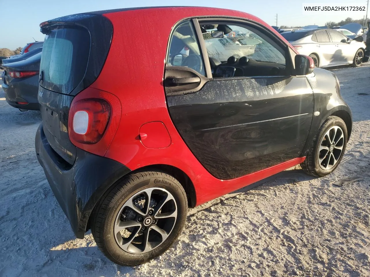 2017 Smart Fortwo VIN: WMEFJ5DA2HK172362 Lot: 77809814