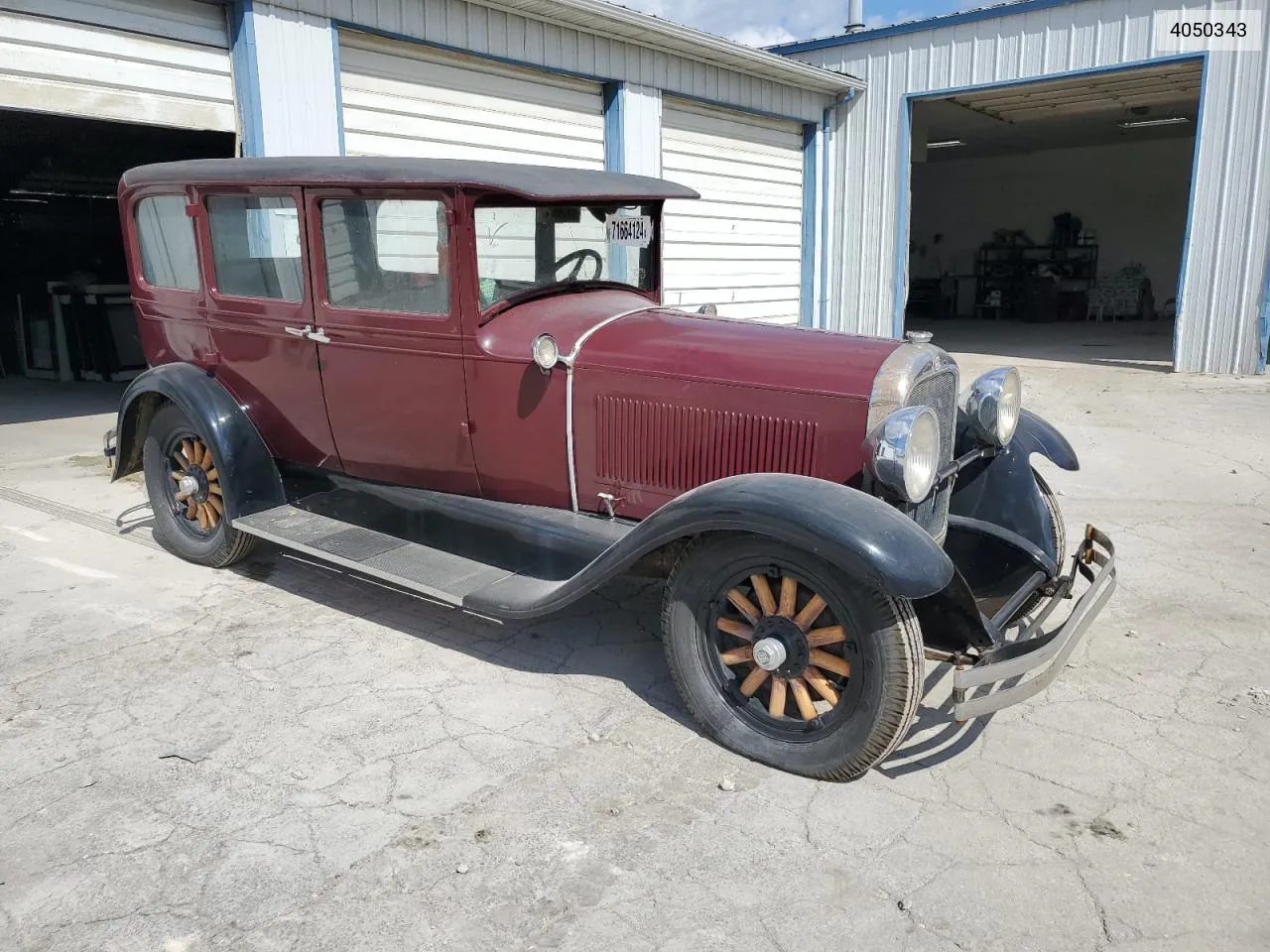 1928 Studebaker Commander VIN: 4050343 Lot: 71664124