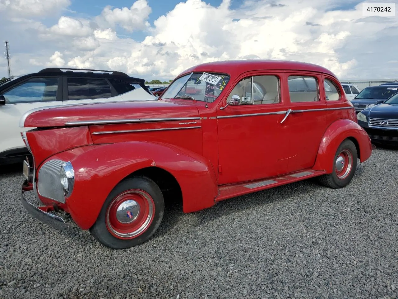 1940 Studebaker Commander VIN: 4170242 Lot: 73872054