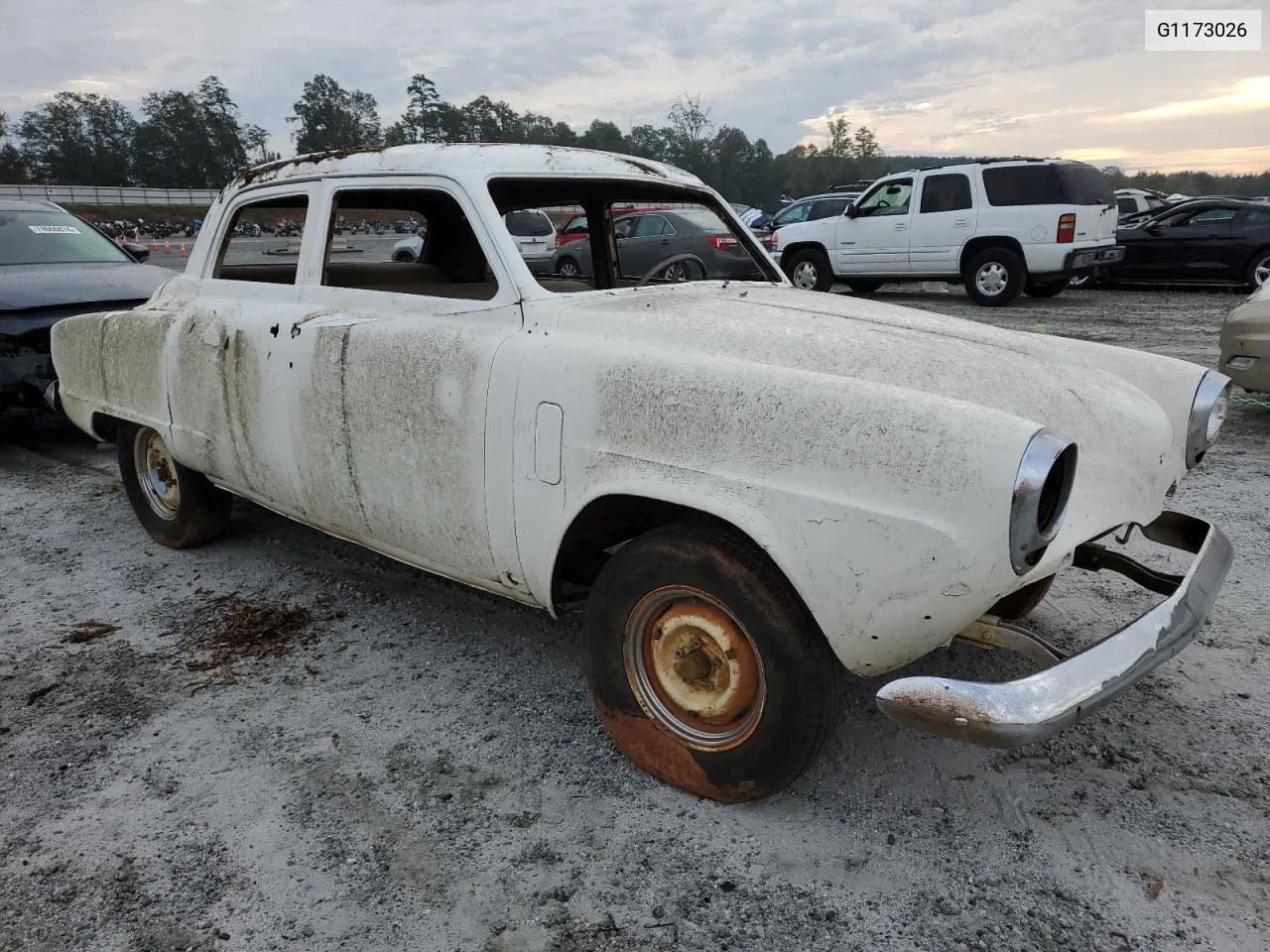 1952 Studebaker Champion VIN: G1173026 Lot: 74720994