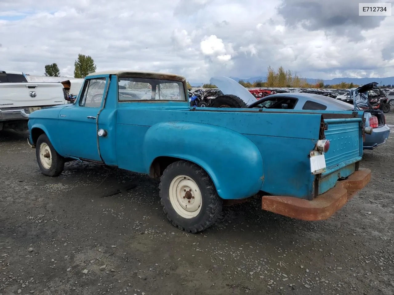 1960 Studebaker Champ VIN: E712734 Lot: 78432824