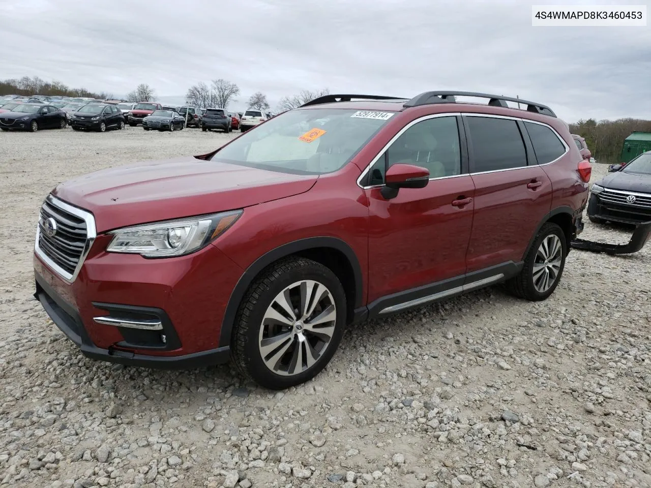 2019 Subaru Ascent Limited VIN: 4S4WMAPD8K3460453 Lot: 52977914