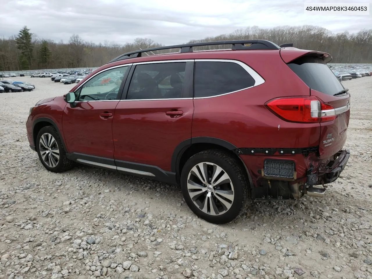 2019 Subaru Ascent Limited VIN: 4S4WMAPD8K3460453 Lot: 52977914