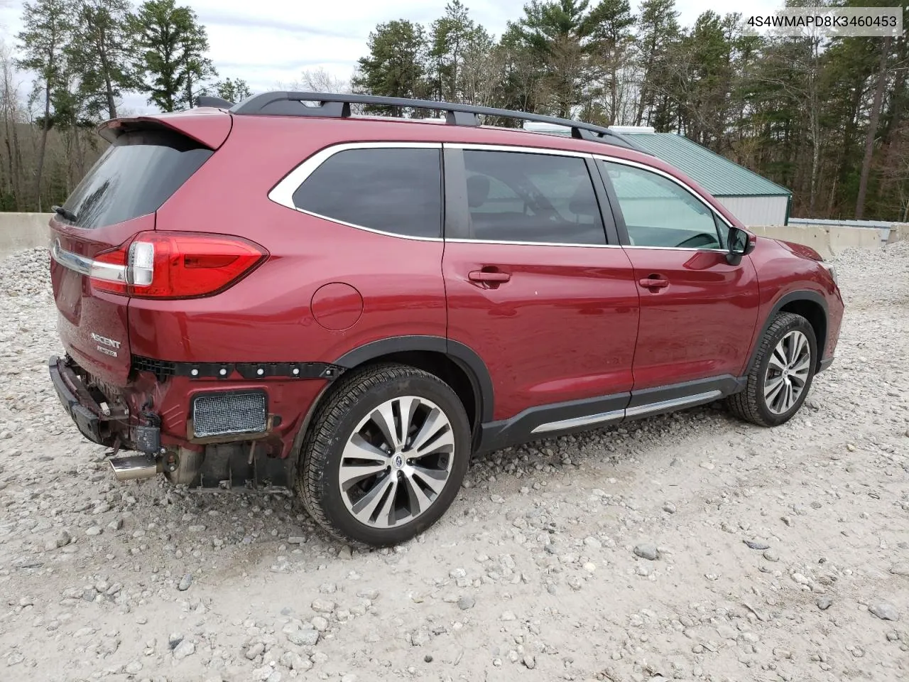 2019 Subaru Ascent Limited VIN: 4S4WMAPD8K3460453 Lot: 52977914