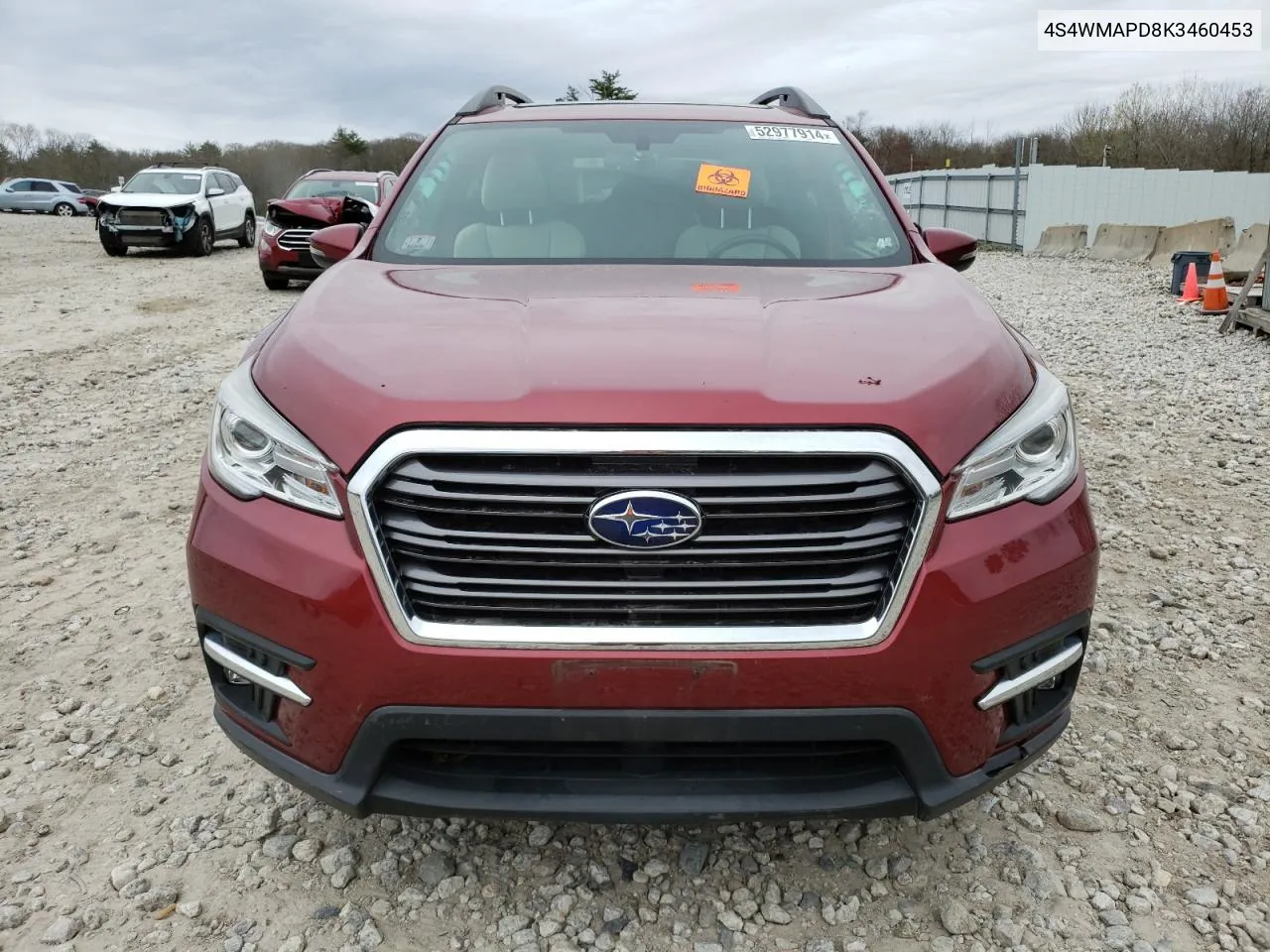 2019 Subaru Ascent Limited VIN: 4S4WMAPD8K3460453 Lot: 52977914