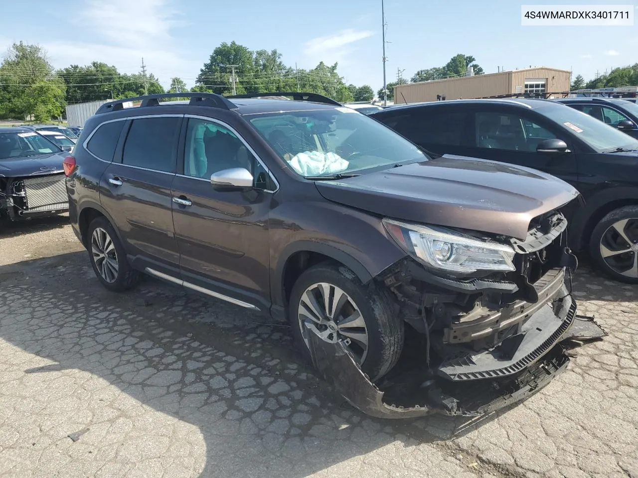 2019 Subaru Ascent Touring VIN: 4S4WMARDXK3401711 Lot: 55938074