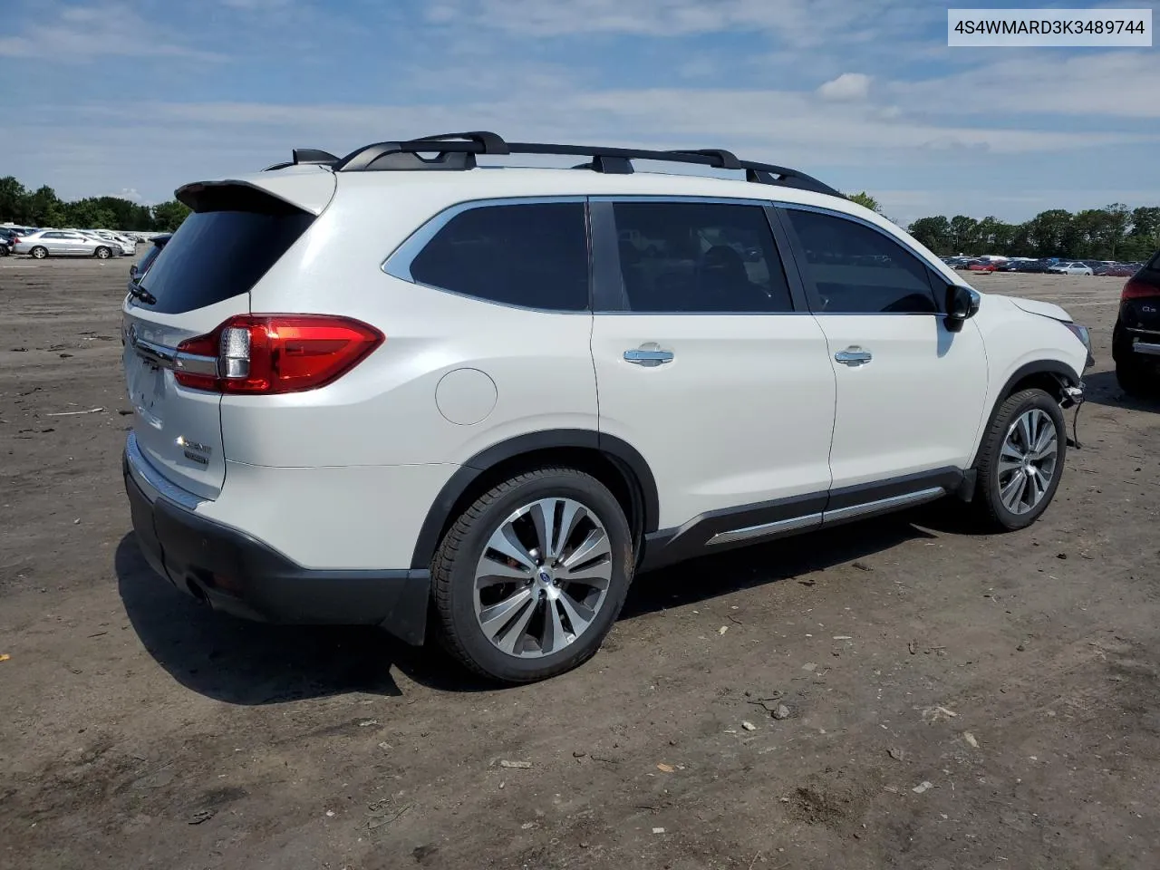 2019 Subaru Ascent Touring VIN: 4S4WMARD3K3489744 Lot: 58715764