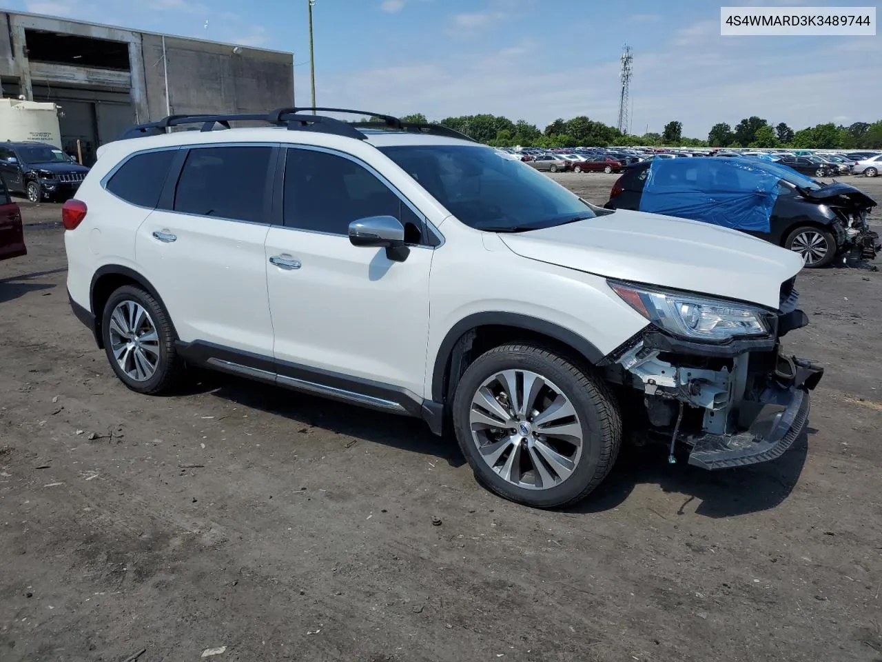 2019 Subaru Ascent Touring VIN: 4S4WMARD3K3489744 Lot: 58715764