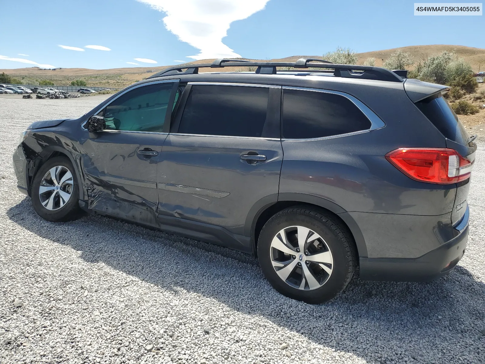 2019 Subaru Ascent Premium VIN: 4S4WMAFD5K3405055 Lot: 64994844