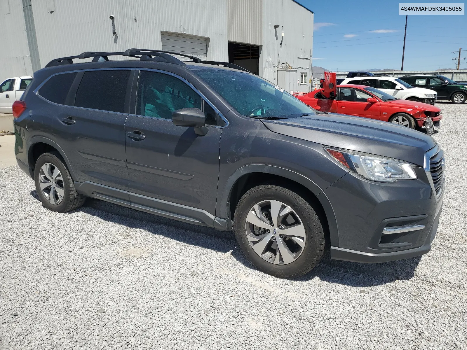 2019 Subaru Ascent Premium VIN: 4S4WMAFD5K3405055 Lot: 64994844