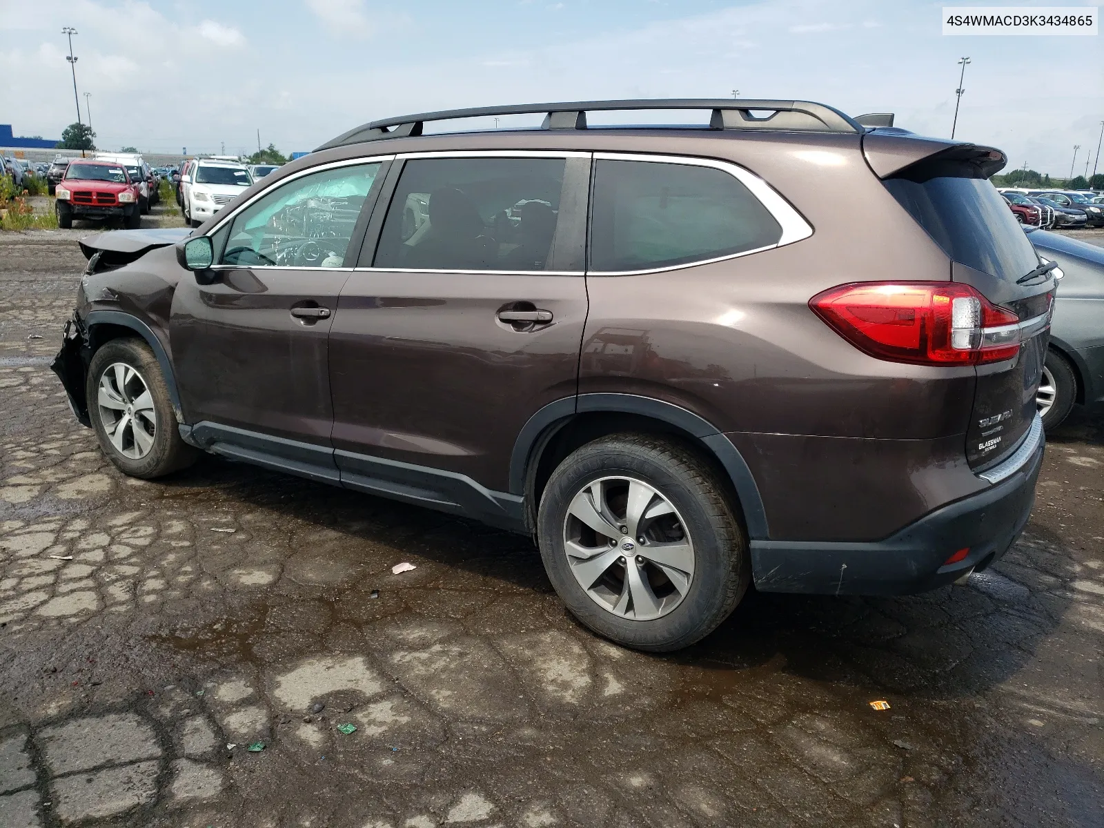 2019 Subaru Ascent Premium VIN: 4S4WMACD3K3434865 Lot: 65843874