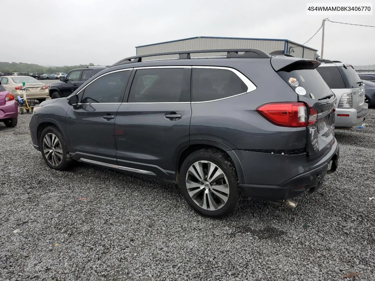 2019 Subaru Ascent Limited VIN: 4S4WMAMD8K3406770 Lot: 66397784