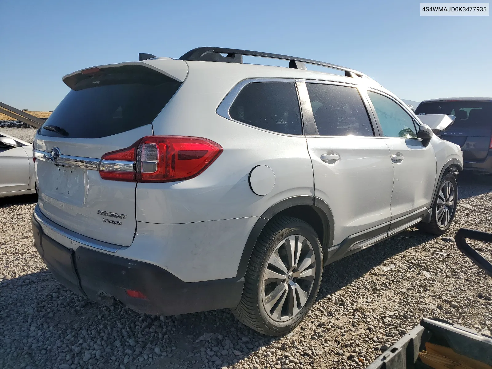 2019 Subaru Ascent Limited VIN: 4S4WMAJD0K3477935 Lot: 67508734