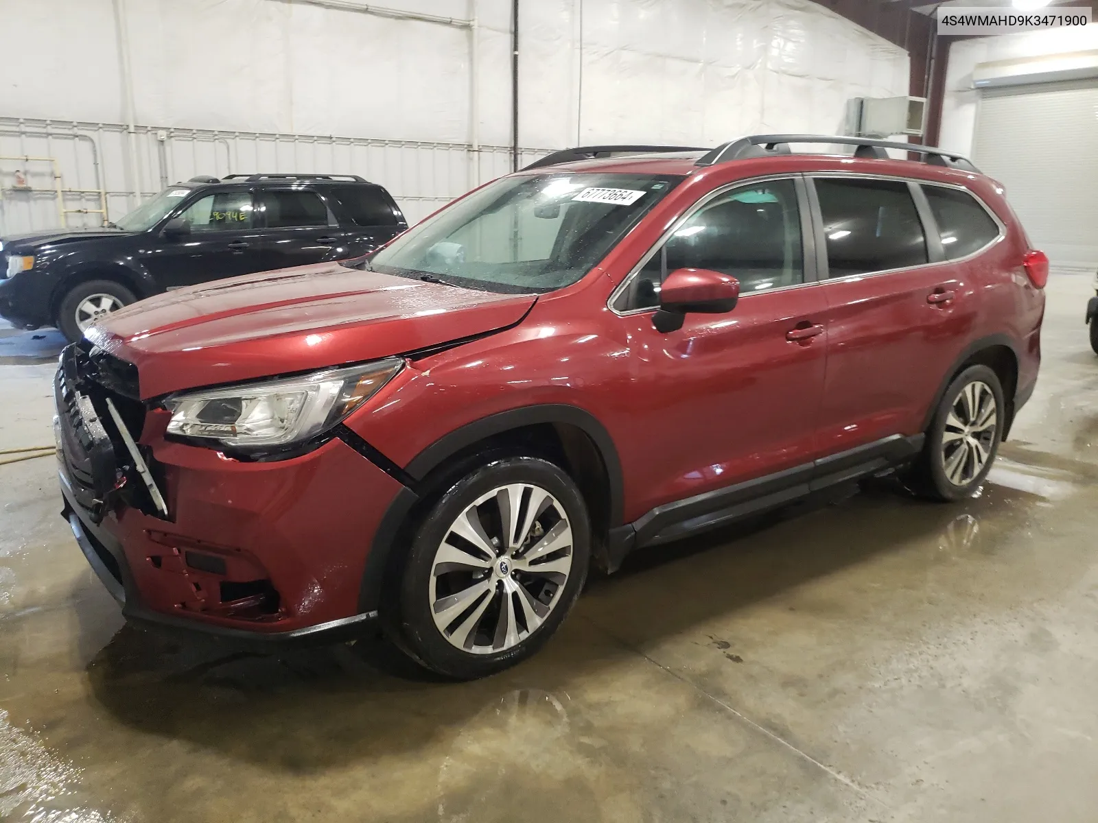 2019 Subaru Ascent Premium VIN: 4S4WMAHD9K3471900 Lot: 67773664