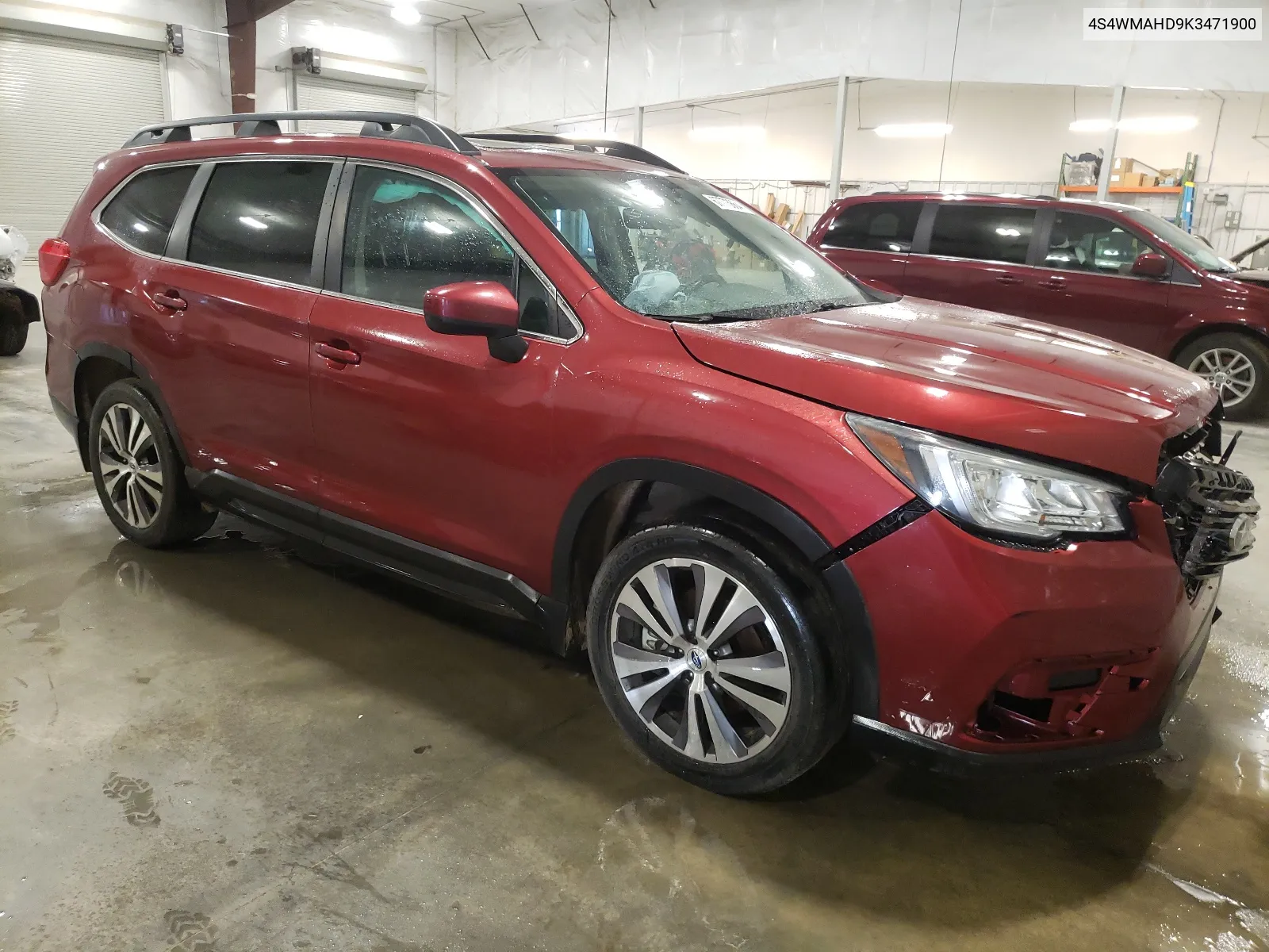 2019 Subaru Ascent Premium VIN: 4S4WMAHD9K3471900 Lot: 67773664