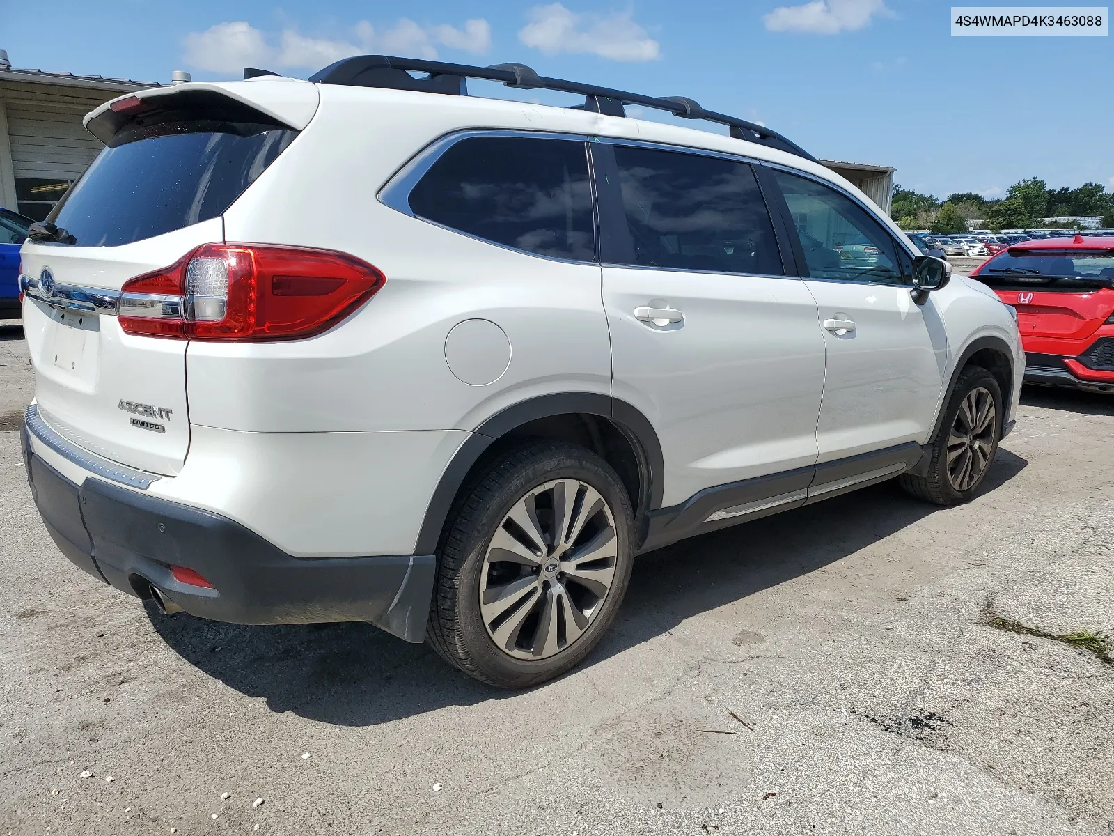 2019 Subaru Ascent Limited VIN: 4S4WMAPD4K3463088 Lot: 68004674