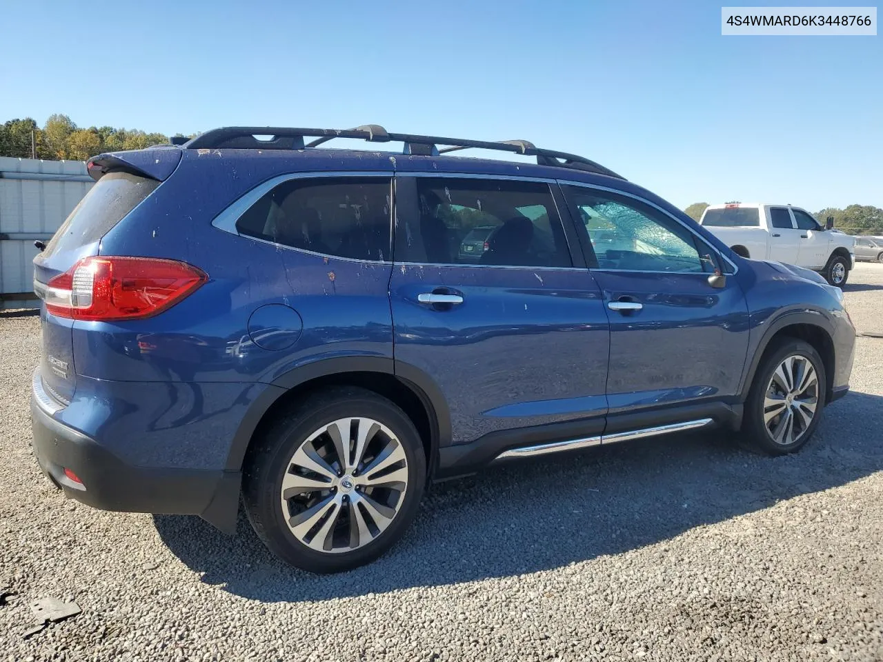 2019 Subaru Ascent Touring VIN: 4S4WMARD6K3448766 Lot: 76819784