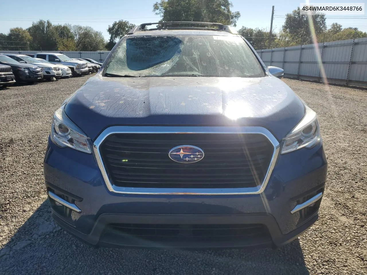 2019 Subaru Ascent Touring VIN: 4S4WMARD6K3448766 Lot: 76819784