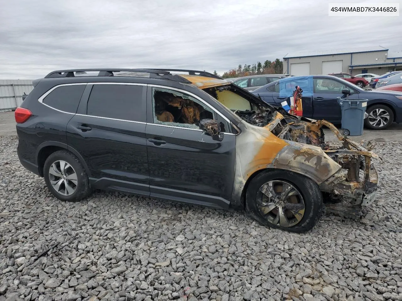 2019 Subaru Ascent Premium VIN: 4S4WMABD7K3446826 Lot: 77312364