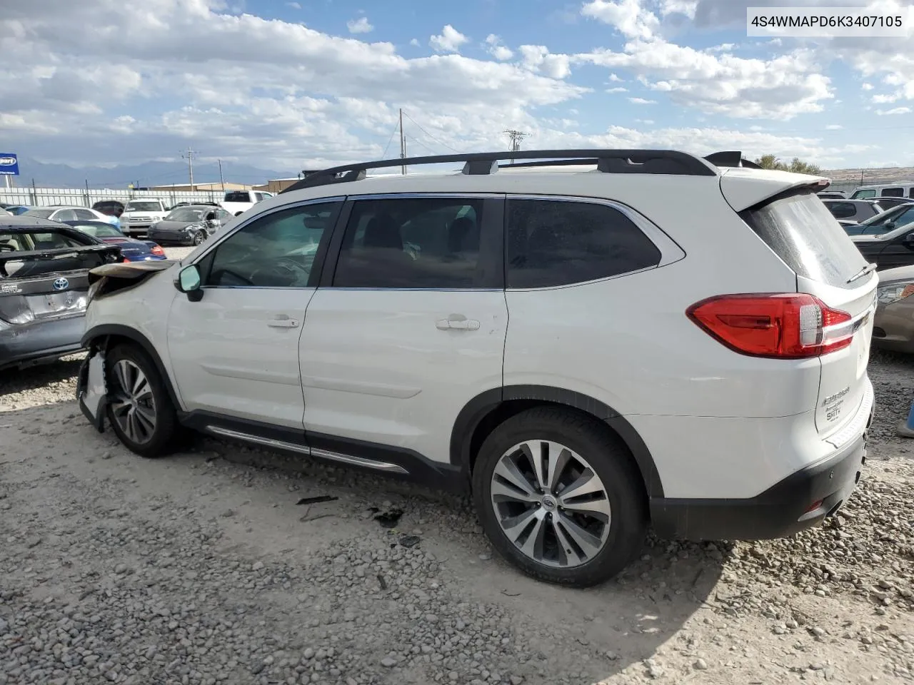 2019 Subaru Ascent Limited VIN: 4S4WMAPD6K3407105 Lot: 77916094