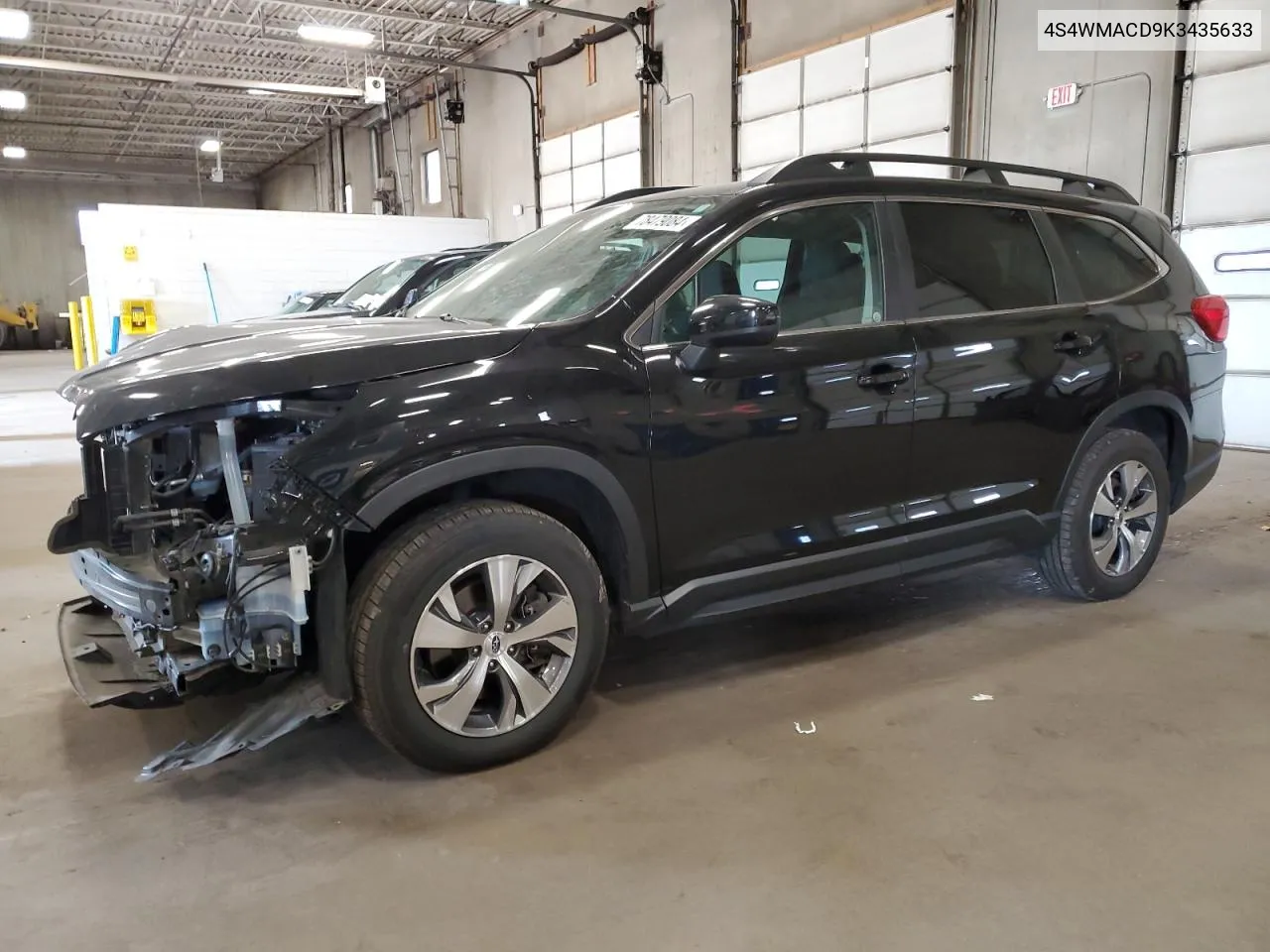 2019 Subaru Ascent Premium VIN: 4S4WMACD9K3435633 Lot: 78479084