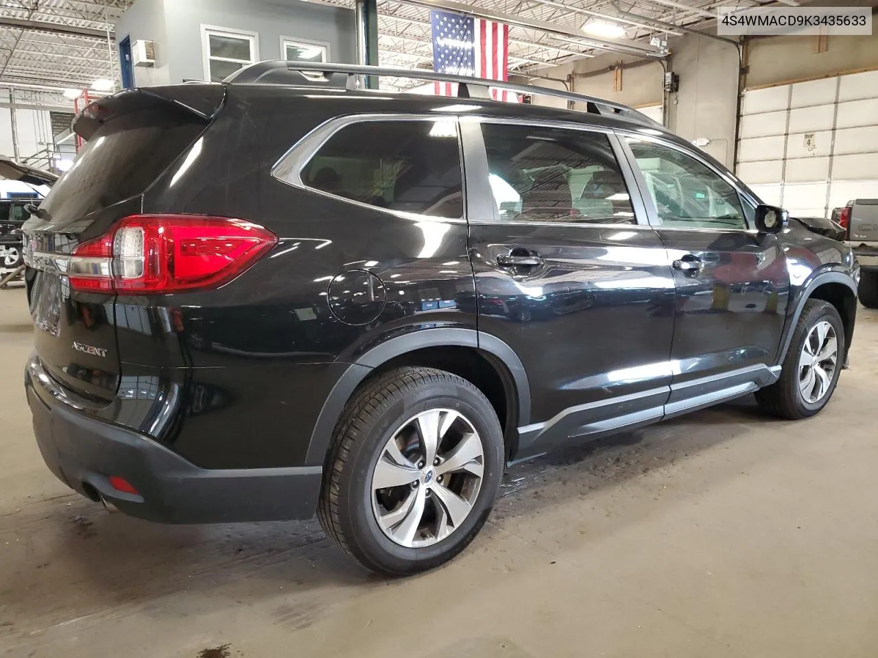 2019 Subaru Ascent Premium VIN: 4S4WMACD9K3435633 Lot: 78479084