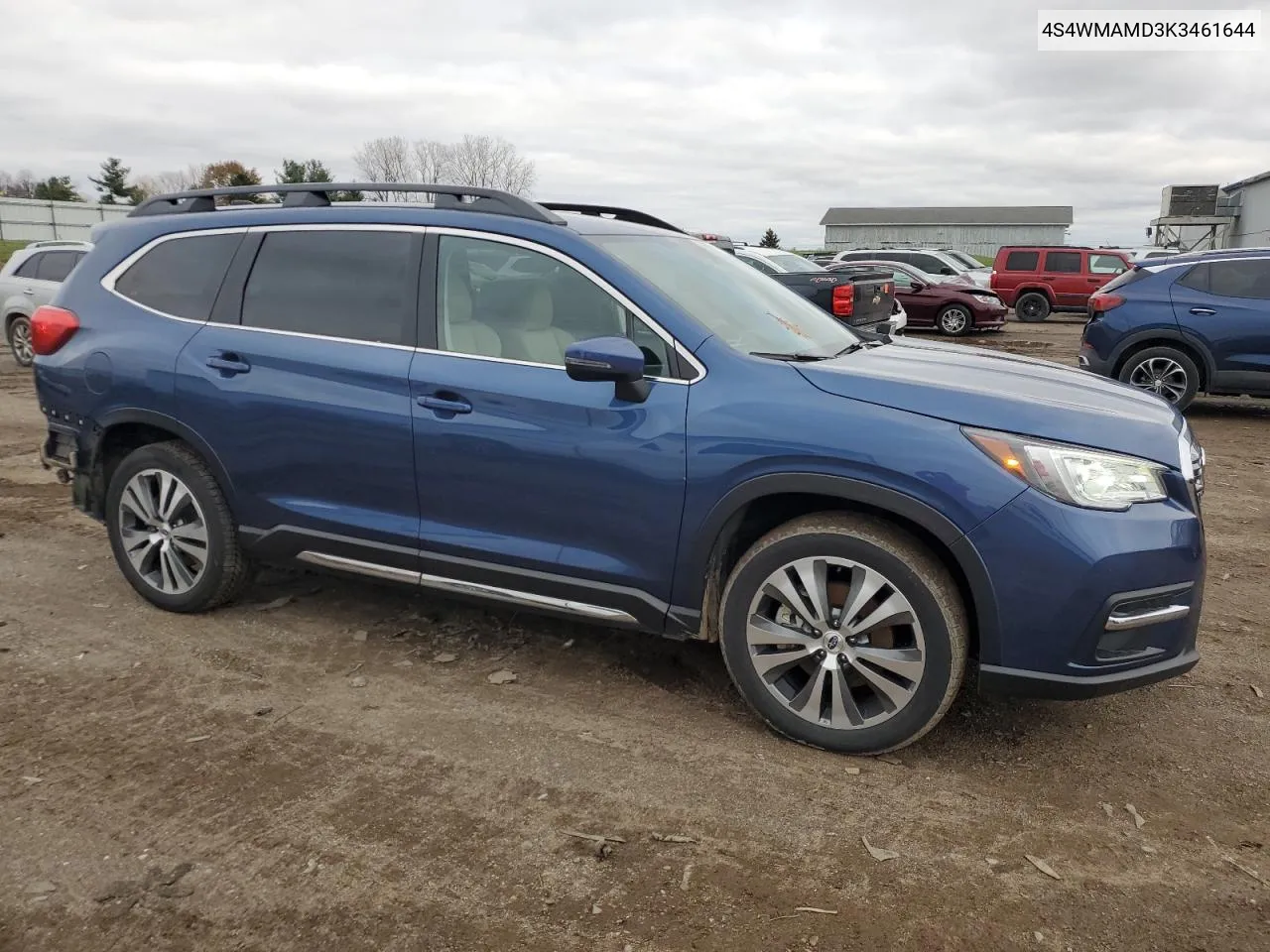 2019 Subaru Ascent Limited VIN: 4S4WMAMD3K3461644 Lot: 79167884