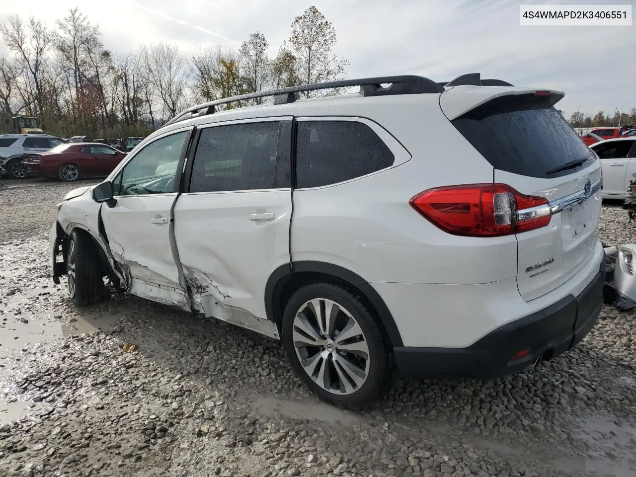 2019 Subaru Ascent Limited VIN: 4S4WMAPD2K3406551 Lot: 79566004