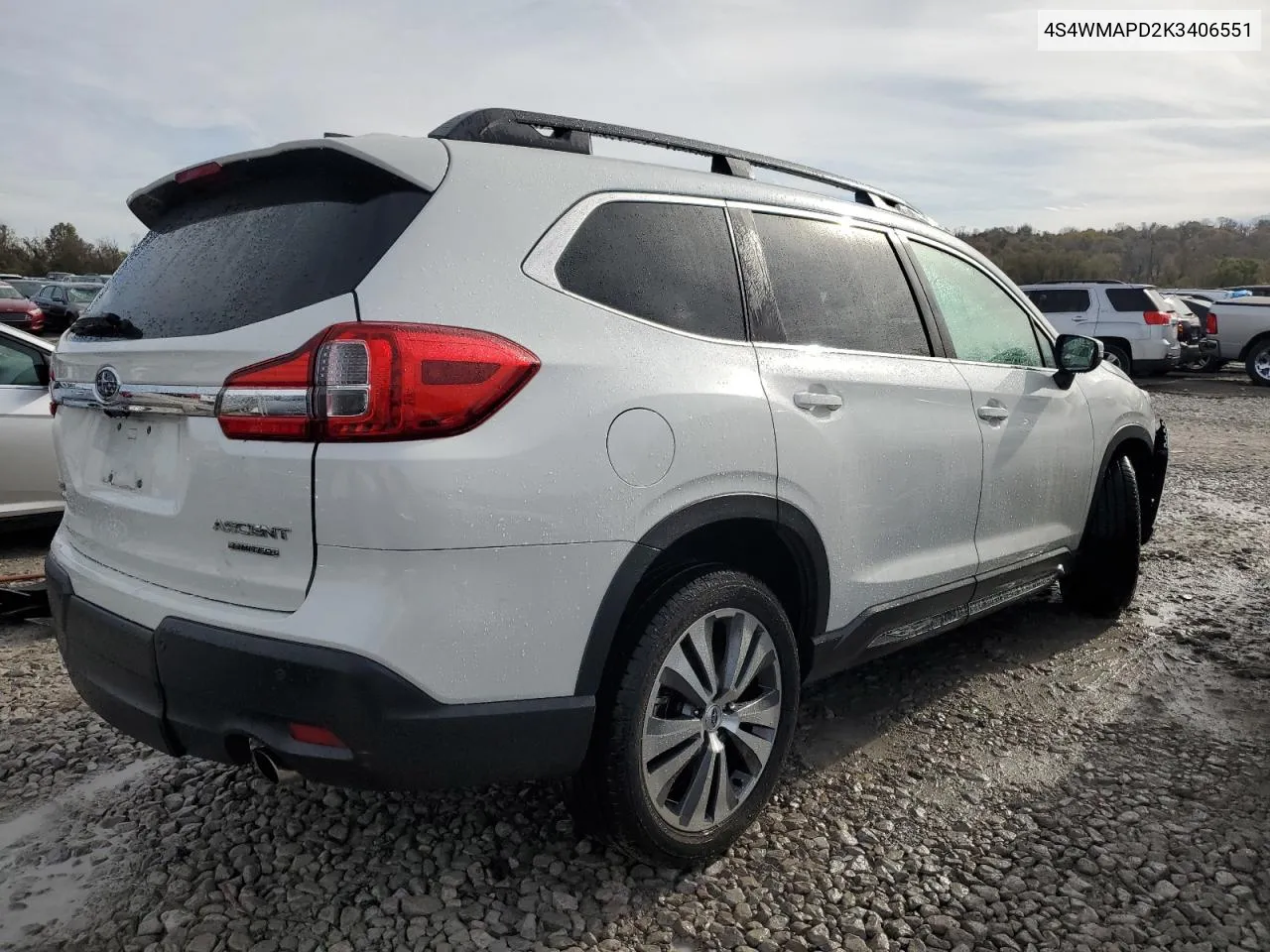 2019 Subaru Ascent Limited VIN: 4S4WMAPD2K3406551 Lot: 79566004