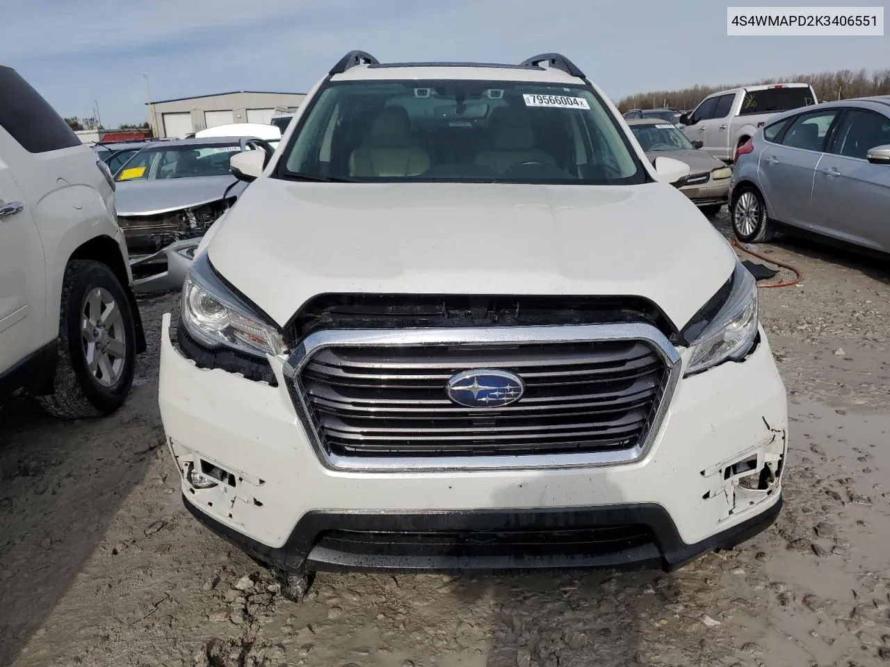 2019 Subaru Ascent Limited VIN: 4S4WMAPD2K3406551 Lot: 79566004