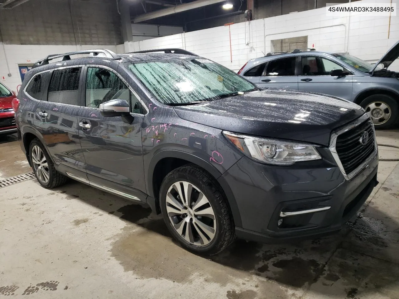 2019 Subaru Ascent Touring VIN: 4S4WMARD3K3488495 Lot: 80252364