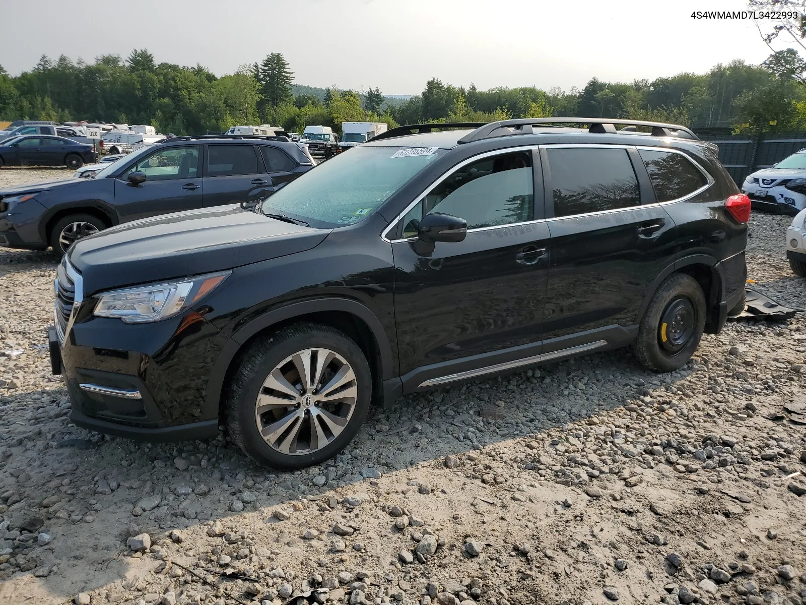 2020 Subaru Ascent Limited VIN: 4S4WMAMD7L3422993 Lot: 67235594