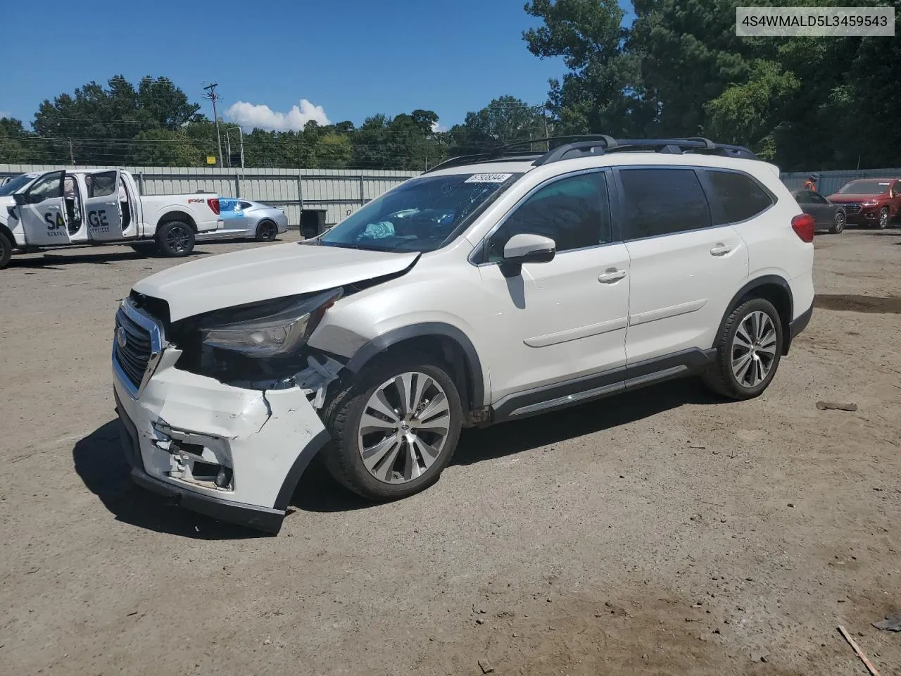 2020 Subaru Ascent Limited VIN: 4S4WMALD5L3459543 Lot: 67938344