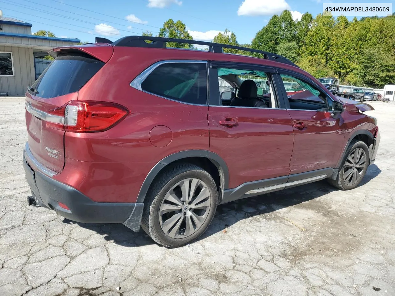 2020 Subaru Ascent Limited VIN: 4S4WMAPD8L3480669 Lot: 71707594