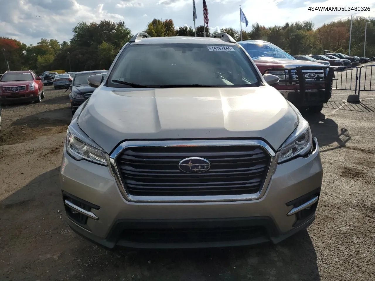 2020 Subaru Ascent Limited VIN: 4S4WMAMD5L3480326 Lot: 74167244