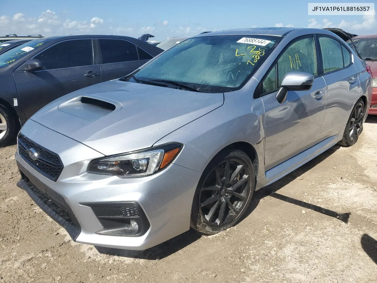 2020 Subaru Wrx Limited VIN: JF1VA1P61L8816357 Lot: 76885144