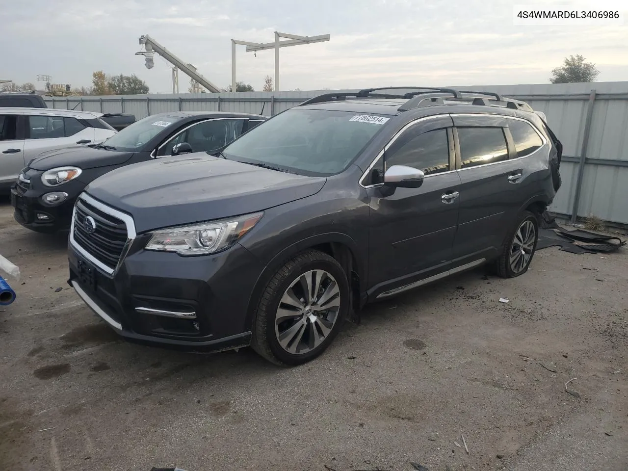 2020 Subaru Ascent Touring VIN: 4S4WMARD6L3406986 Lot: 77862514