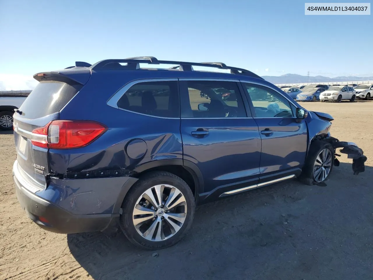 2020 Subaru Ascent Limited VIN: 4S4WMALD1L3404037 Lot: 78201194