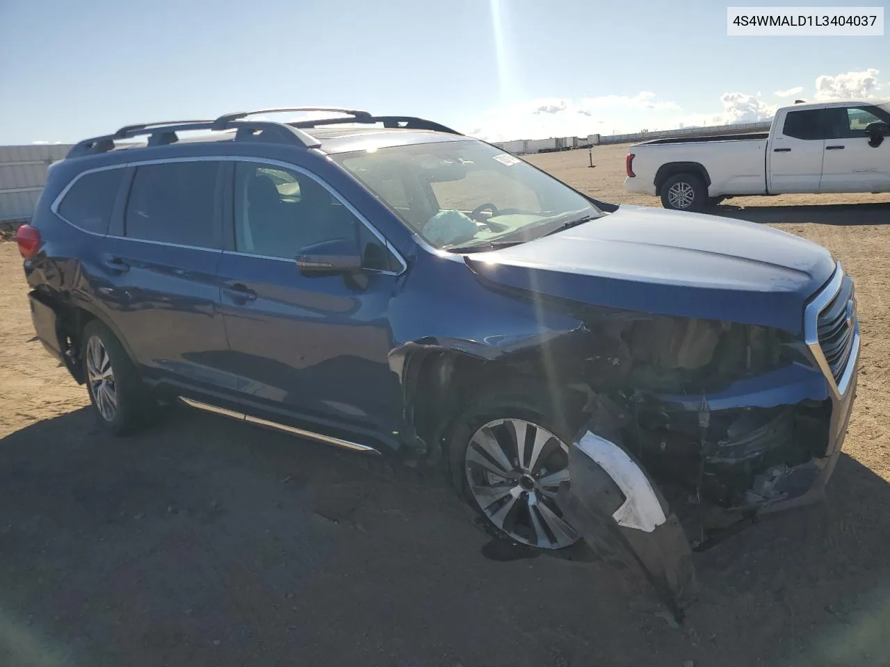 2020 Subaru Ascent Limited VIN: 4S4WMALD1L3404037 Lot: 78201194