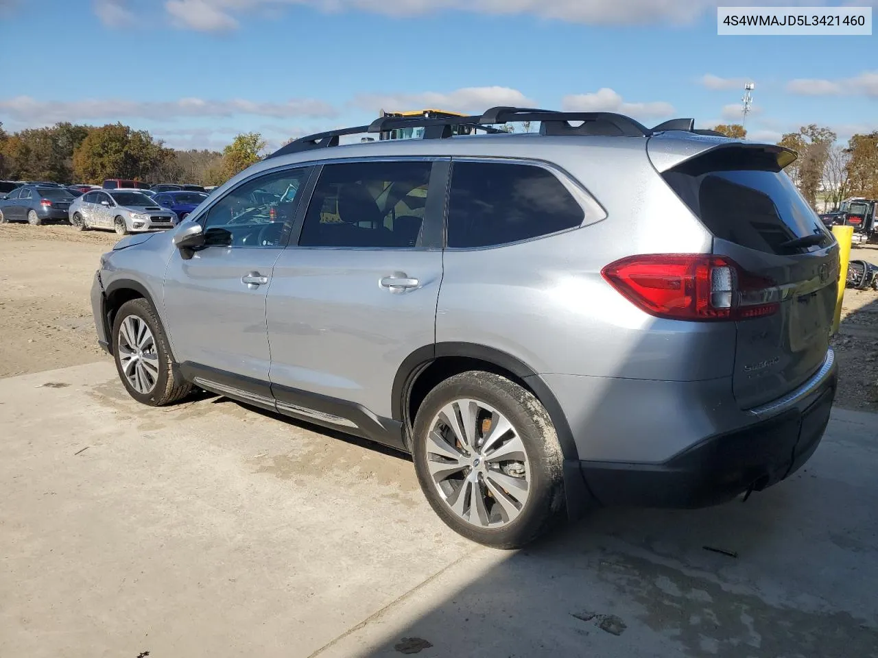 2020 Subaru Ascent Limited VIN: 4S4WMAJD5L3421460 Lot: 78476254