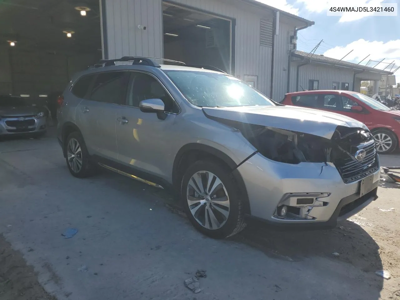 2020 Subaru Ascent Limited VIN: 4S4WMAJD5L3421460 Lot: 78476254