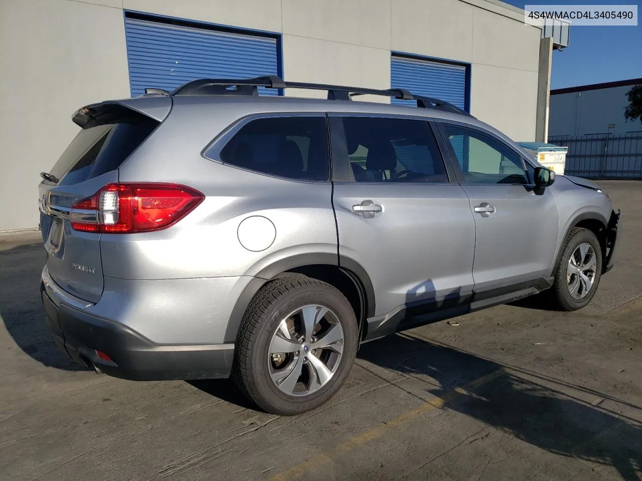 2020 Subaru Ascent Premium VIN: 4S4WMACD4L3405490 Lot: 78646654