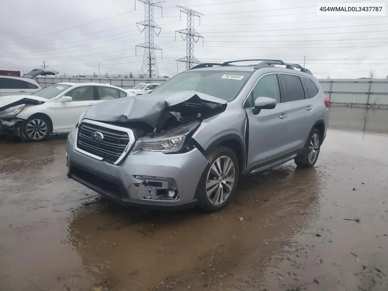 2020 Subaru Ascent Limited VIN: 4S4WMALD0L3437787 Lot: 79218444