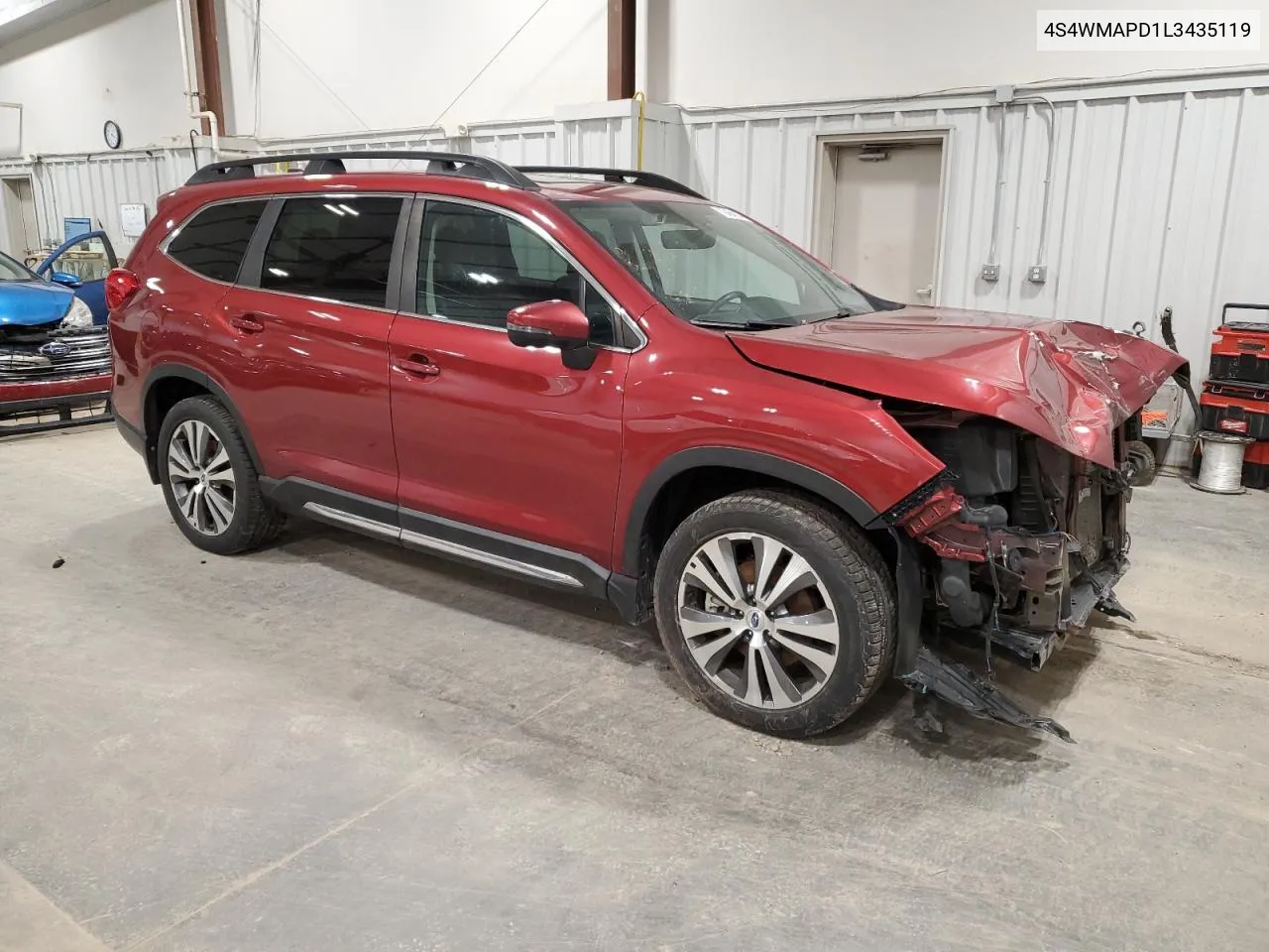 2020 Subaru Ascent Limited VIN: 4S4WMAPD1L3435119 Lot: 79464834