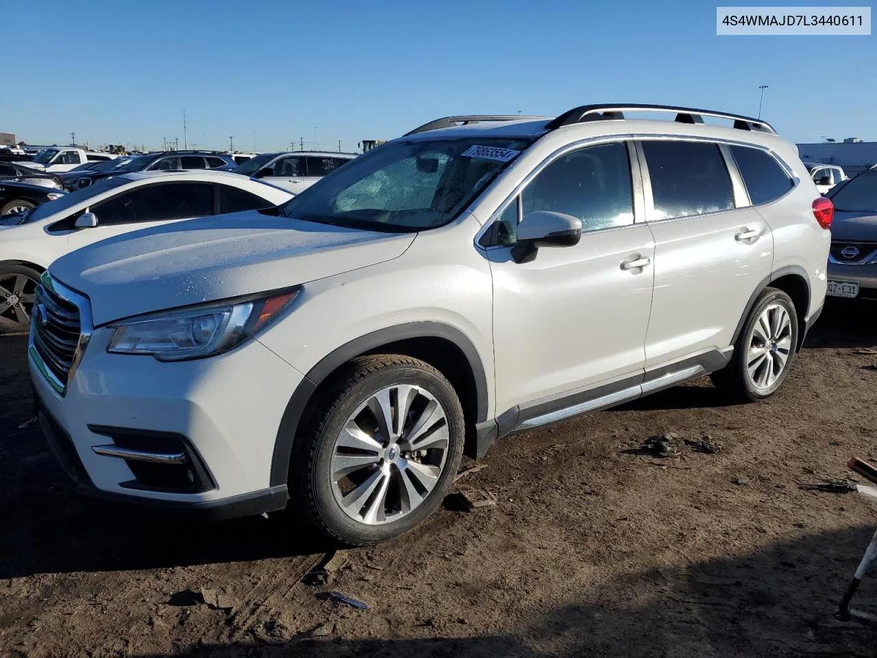 2020 Subaru Ascent Limited VIN: 4S4WMAJD7L3440611 Lot: 79863554