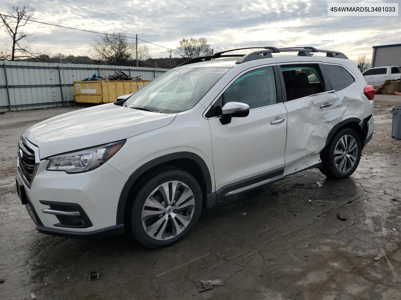 2020 Subaru Ascent Touring VIN: 4S4WMARD5L3481033 Lot: 81248534