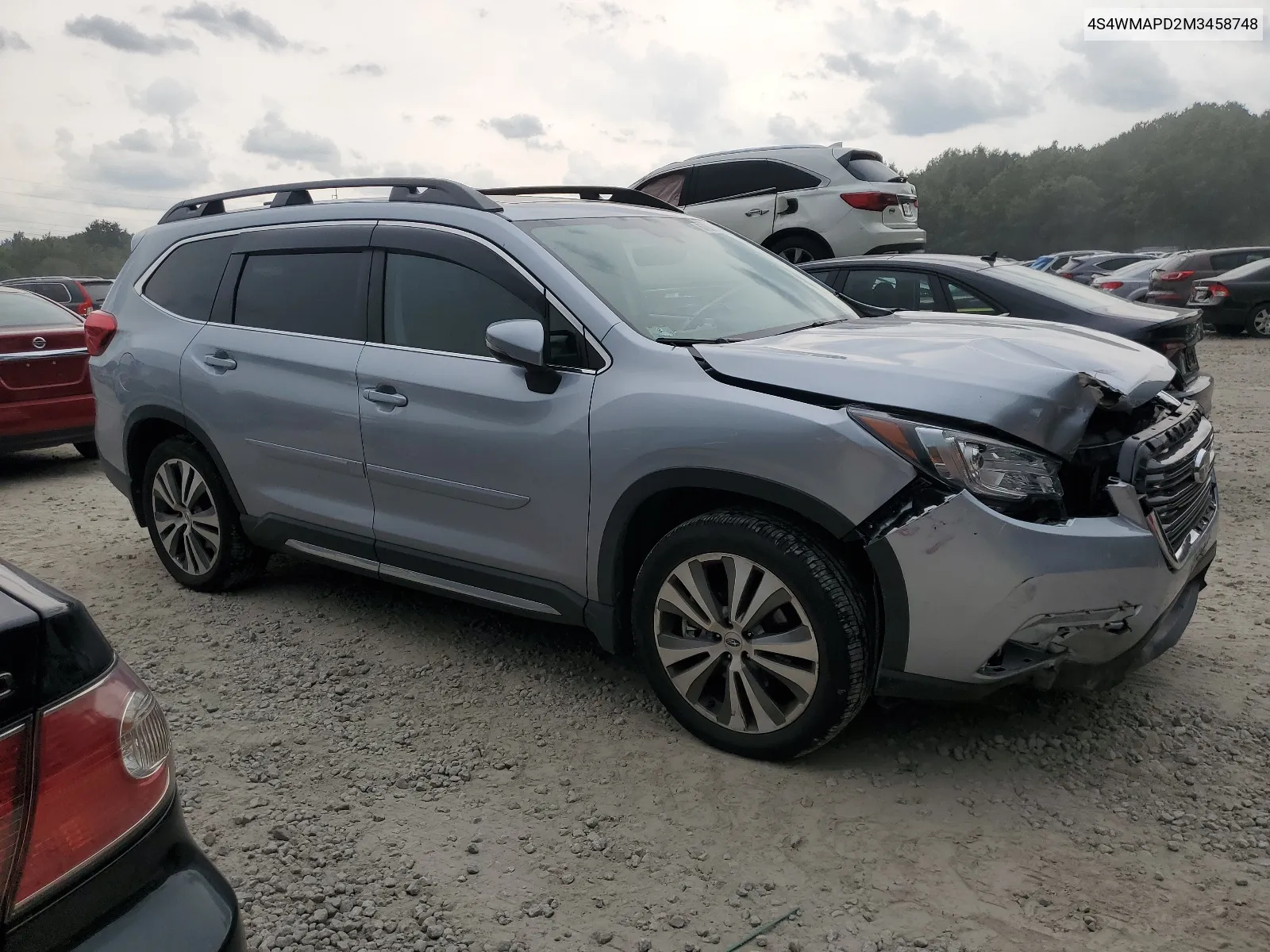 2021 Subaru Ascent Limited VIN: 4S4WMAPD2M3458748 Lot: 67308744