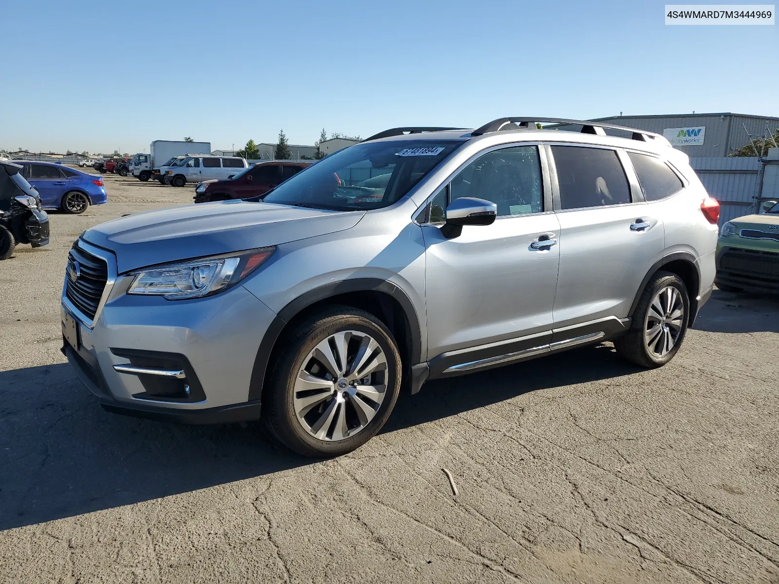 2021 Subaru Ascent Touring VIN: 4S4WMARD7M3444969 Lot: 67481894