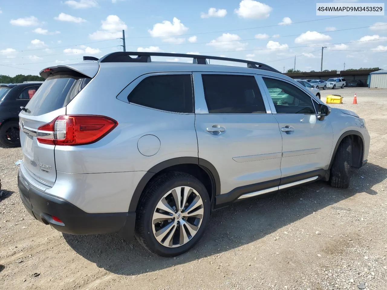 2021 Subaru Ascent Limited VIN: 4S4WMAPD9M3453529 Lot: 71665384